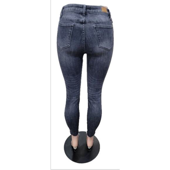 Judy Blue Women's Skinny Fit‎ Jeans Size 5/27 Charcoal Black JB84154 - Picture 5 of 10